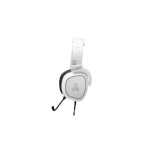 Casque  - Microphone Casque Gamer filaire - THE G-LAB - KORP BARIUM - Blanc