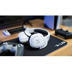 Casque  - Microphone Casque Gamer Filaire - The G-Lab - KORP RADIUM - Microphone - RGB - Blanc