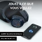 Casque  - Microphone Casque gamer - Sans fil - Logitech G - A30 - PS. PC. Mobile - Bleu Marine