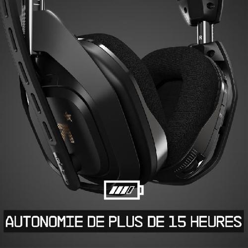 Casque  - Microphone Casque Gamer - Sans fil - Logitech G - A50 - Xbox. PC - Noir