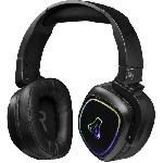 Casque  - Microphone Casque Gamer Sans Fil - The G-Lab - KORP PROMENTHIUM - Microphone - RGB - PC/PS4/Xbox One - Noir