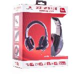 Casque  - Microphone Casque Gaming double avec Micro FREAKS AND GEEKS Noir pour PS4-XBOX ONE-SWITCH