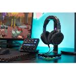 Casque - Ecouteur - Oreillette Casque gaming et streaming filaire ouvert - CORSAIR VIRTUOSO PRO - Graphene - Noir - Serre-tete