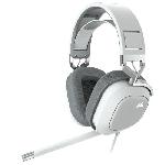 Casque Gaming Filaire CORSAIR HS80 RGB USB Son Surround 7.1 Microphone Omnidirectionnel Blanc