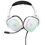 Casque  - Microphone Casque Gaming RGB THE G-LAB - Compatible PC. PS4. XboxOne - Blanc