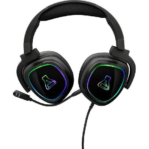 Casque  - Microphone Casque Gaming RGB THE G-LAB - Compatible PC. PS4. XboxOne - Noir