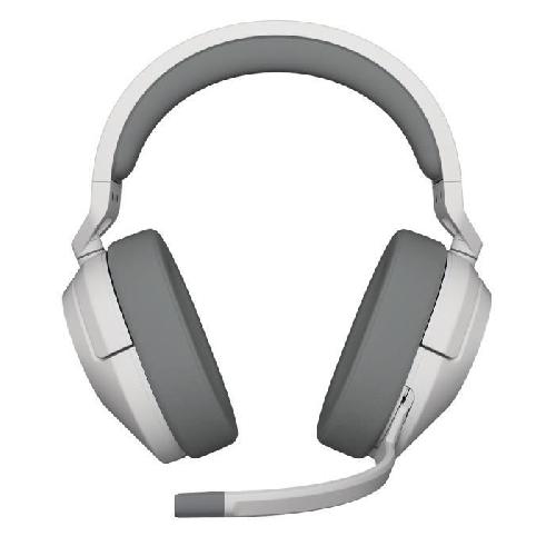 Casque  - Microphone Casque Gaming sans fil CORSAIR HS55 WIRELESS - Son Surround Dolby Audio 7.1 - Blanc