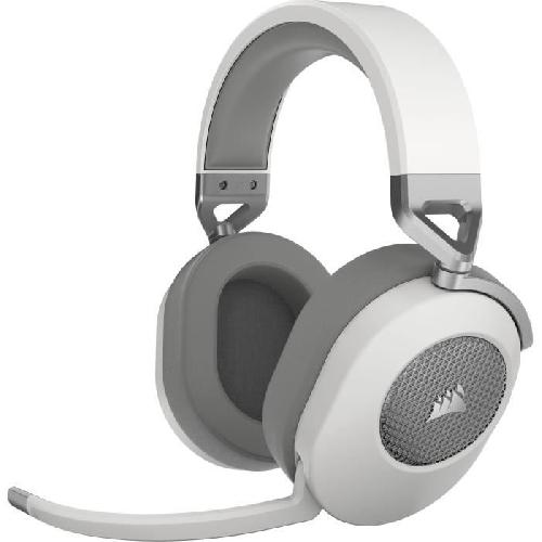 Casque - Ecouteur - Oreillette Casque gaming sans fil - CORSAIR - HS65 Wireless V2 - Blanc