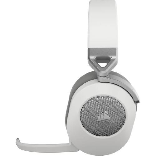 Casque - Ecouteur - Oreillette Casque gaming sans fil - CORSAIR - HS65 Wireless V2 - Blanc