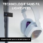 Casque  - Microphone Casque Gaming Sans Fil - LOGITECH G - A30 - Pour PS. PC. Mobile - Blanc