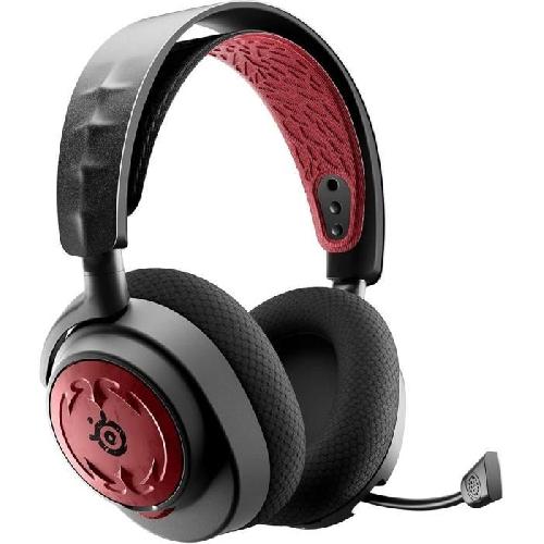 Casque Gaming sans fil multiplateforme - STEELSERIES - ARCTIS NOVA 7 : EDITION DIABLO IV - Rouge et Noir