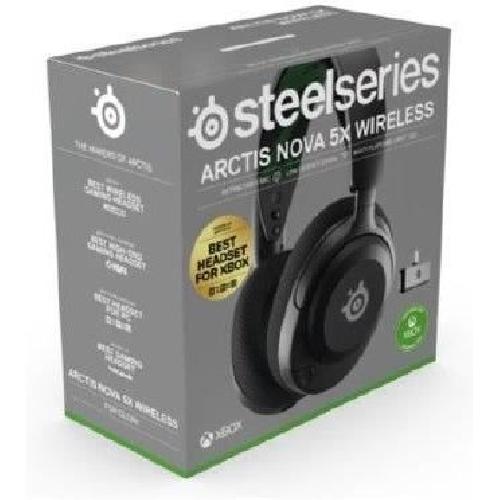 Casque  - Microphone Casque Gaming Sans fil - STEELSERIES - Arctis Nova 5X - Noir - ClearCast 2.0 - Autonomie 36 heures