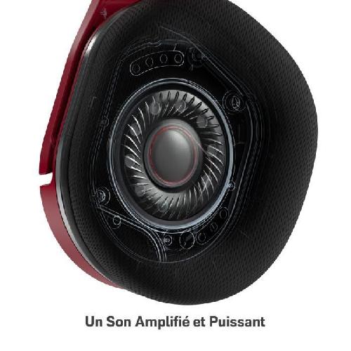 Casque  - Microphone Casque gaming sans fil TURTLE BEACH Stealth 600P Gen2 Max - Midnight Red