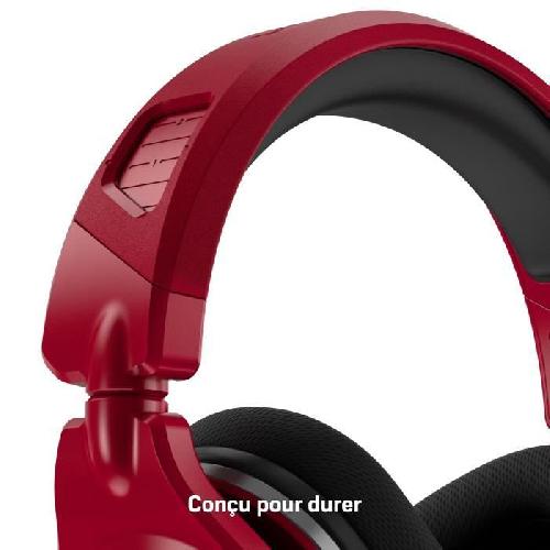 Casque  - Microphone Casque gaming sans fil TURTLE BEACH Stealth 600P Gen2 Max - Midnight Red