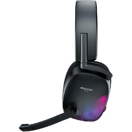 Casque  - Microphone Casque-Micro Gaming ROCCAT Syn Max Air Sans Fil Multiplateforme Noir