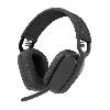 Casque  - Microphone Casque PC Logitech Zone Vibe 100 Casque d''ecoute leger sans fil avec Micro anti-bruit - Graphite