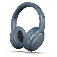 Casque - Microphone - Dictaphone Casque sans fil - RYGHT - TEMPO - Gris Bleu