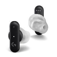 Casque - Microphone - Dictaphone Ecouteurs Gaming Sans Fil - LOGITECH G - True Wireless FITS - Technologie de moulage LIGHTFORM - Bluetooth - Noir