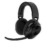 Casque PC Corsair Casque Gaming sans fil HS55 Wireless Carbon. PC et PS5.