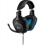 Casque  - Microphone Casque PC Logitech G432 7.1 Surround Sound Wired Gaming Headset - PU