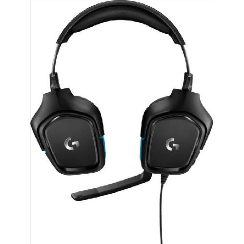 Casque  - Microphone Casque PC Logitech G432 7.1 Surround Sound Wired Gaming Headset - PU