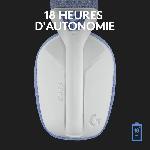 Casque  - Microphone Casque PC Logitech G435 LIGHTSPEED sans fil. Bluetooth. avec micro - Blanc