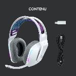 Casque  - Microphone Casque PC Logitech G733 LIGHTSPEED Blanc