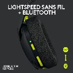 Casque  - Microphone Casque PC Logitech Gaming G435 LIGHTSPEED sans fil. Bluetooth. avec micro - Noir