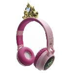 Casque pour enfant - LEXIBOOK - Disney Princesses - Bluetooth 5.0 - Couronne lumineuse - Design mignon