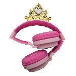 Casque Audio Enfant Casque pour enfant - LEXIBOOK - Disney Princesses - Bluetooth 5.0 - Couronne lumineuse - Design mignon