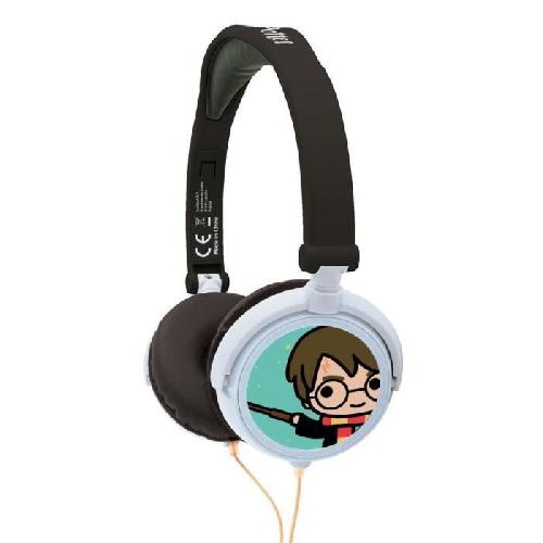 Casque Audio Enfant Casque stéréo filaire pliable pour enfants Harry Potter - LEXIBOOK - Limitation de volume d'écoute