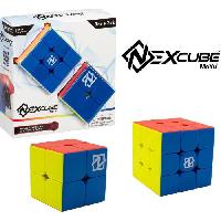 Casse-tete Puzzle Cube Nexcube 3x3 + 2x2 Classic - MoYu - Multicolore - Exterieur - Neuf