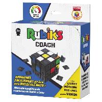 Casse-tete Rubik's Cube 3x3 Methode simplifiee - RUBIK'S - Coach - Pedagogique - Multicolore - Garantie 2 ans