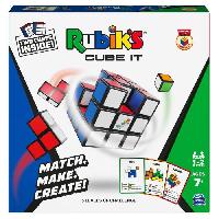 Casse-tete Rubik's Cube - Jeu de Rapidite - Rubik's Cube It - 54 Cartes Incluses - 1 a 2 Joueurs - Des 7 ans