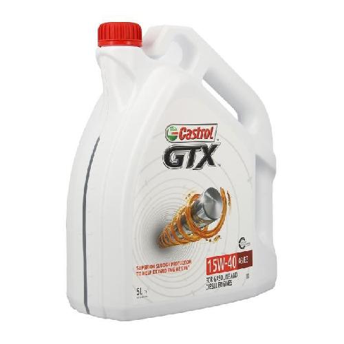 Huile Moteur CASTROL Huile-Additif GTX A3-B3 - Minerale - 15W40 - 5L