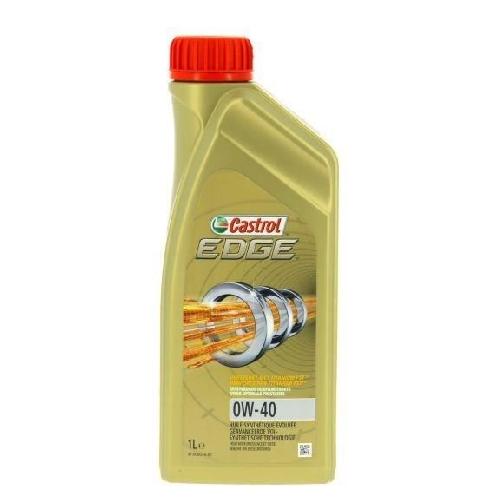 Huile Moteur CASTROL Huile moteur Edge 0W-40 - 1 Litre - Avec Titanium FST x12