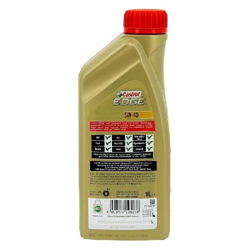 Huile Moteur CASTROL Huile moteur EDGE 5W-40 1 Litre