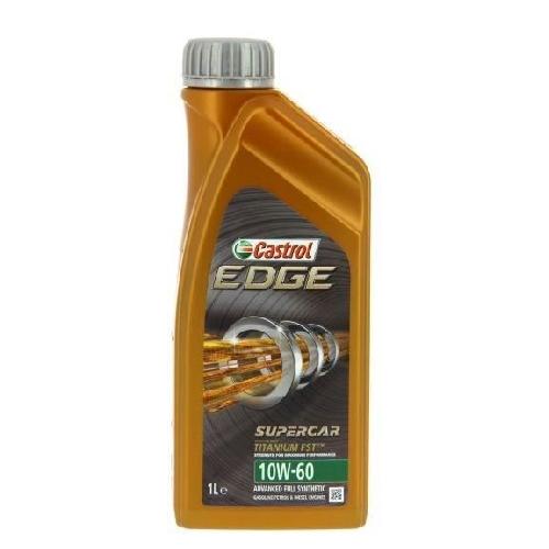 Huile Moteur CASTROL Huile moteur Edge Supercar 10W-60 - 1 Litre - Avec Titanium