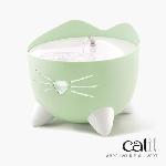 Abreuvoir CAT IT Fontaine a eau automatique pour chat - 2.5 L - Vert