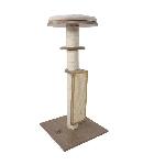 Arbre A Chat CatElite - GEORGE II Arbre a Chat - 40 x 40 x 79 cm - Plateforme en bois MDF avec un poteau en sisal