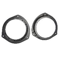 Cats Speciales de Roger 2 Entretoises Haut-Parleur compatible avec Hyundai i20 ap15 D165mm AV et AR