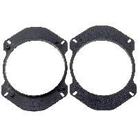 Cats Speciales de Roger 2 Supports Haut-Parleur 130mm compatible avec Fiat Multipla Peugeot 306