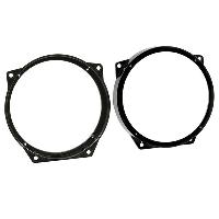 Cats Speciales de Roger 2 Supports Haut-Parleur compatible avec BMW 3 compact E46 et MINI D165mm AV