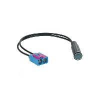 Cats Speciales de Roger Adaptateur Antenne 2xFakra F DIN F compatible avec AUDI VW Seat Skoda ap08