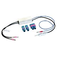 Cats Speciales de Roger Adaptateur antenne compatible avec Audi VW - DIN 2x Fakra 1x dble Fakra Alim. fantome