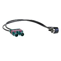 Cats Speciales de Roger Adaptateur antenne ISO compatible avec Volvo ap10