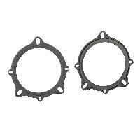 Cats Speciales prix KC NoSTech 2 Adaptateurs Haut Parleur compatible avec BMW E60-61 E70 E83 E84 E90-91 D100mm
