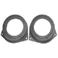 Cats Speciales prix KC NoSTech 2 Entretoises Haut-Parleur compatible avec Fiat Grande Punto D100-130 AR Noir