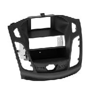 Cats Speciales prix KC NoSTech Facade autoradio 1DIN compatible avec FORD Focus ap11 - Noir - avec vide poche