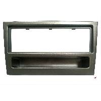 Cats Speciales prix KC NoSTech Facade Autoradio 1din compatible avec Opel ap00Renault Trafic ap06 - Anthracite - avec vide poche